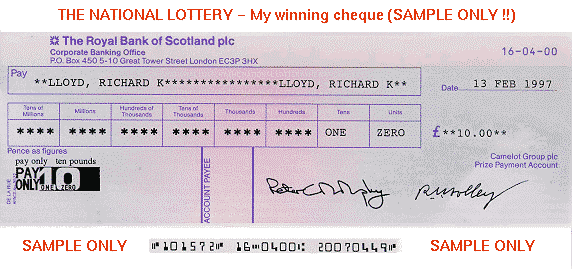 national lotto account