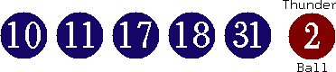 10 11 17 18 31 (02)