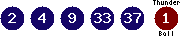 08 13 25 27 34 (05)
