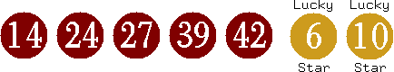 14 24 27 39 42 (06 10)