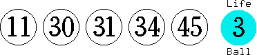 11 30 31 34 45 (03)