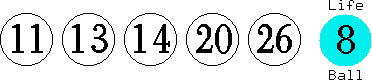 11 13 14 20 26 (08)