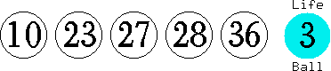 10 23 27 28 36 (03)