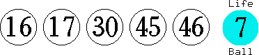 16 17 30 45 46 (07)