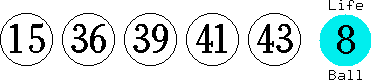15 36 39 41 43 (08)