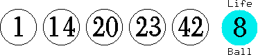 01 14 20 23 42 (08)