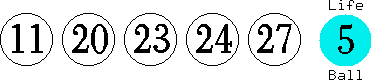 11 20 23 24 27 (05)