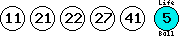 11 21 22 27 41 (05)