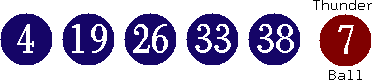 04 19 26 33 38 (07)