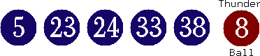 05 23 24 33 38 (08)
