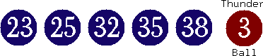 23 25 32 35 38 (03)