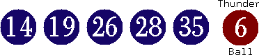 14 19 26 28 35 (06)