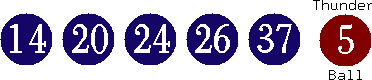 14 20 24 26 37 (05)