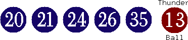 20 21 24 26 35 (13)