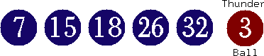 07 15 18 26 32 (03)
