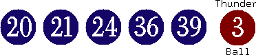 20 21 24 36 39 (03)
