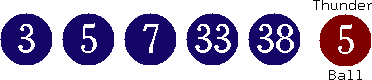 03 05 07 33 38 (05)