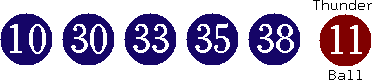 10 30 33 35 38 (11)