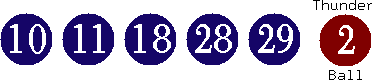 10 11 18 28 29 (02)