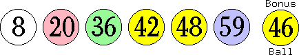 08 20 36 42 48 59 (46)
