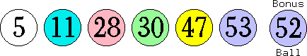 05 11 28 30 47 53 (52)