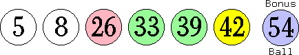 05 08 26 33 39 42 (54)